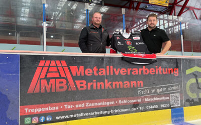 Metallverarbeitung Brinkmann wird Eispiraten-Partner