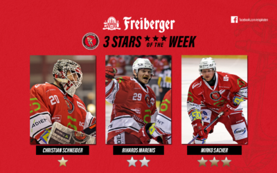 Christian Schneider ist „Freiberger – Star of the week“