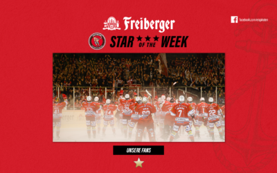 Die Fans sind der “Freiberger – Star of the week”