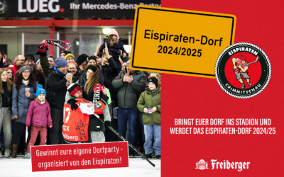 Startschuss zur Eispiraten-Dorfchallenge 2024/25 gefallen