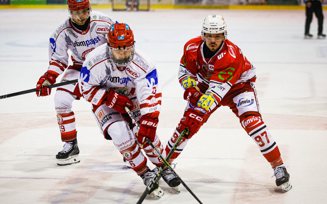 2:0! Eispiraten feiern Heimsieg über EV Landshut