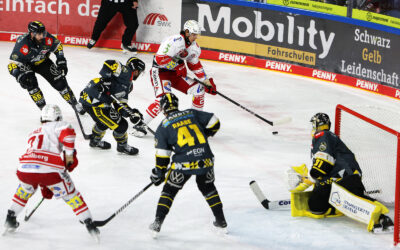 2:1! Eispiraten bezwingen Krefeld in der Verlängerung