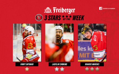 Vinny Saponari ist „Freiberger – Star of the week“