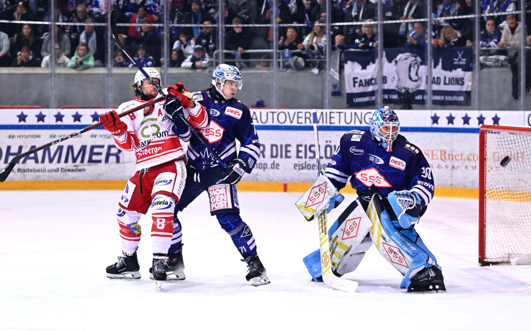 2:5! Eispiraten unterliegen Dresden im Derby