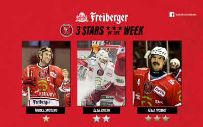 Tobias Lindberg ist „Freiberger – Star of the week“