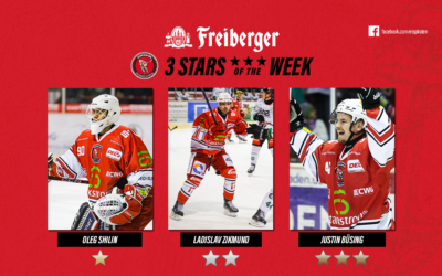 Oleg Shilin wird erneut „Freiberger – Star of the week“